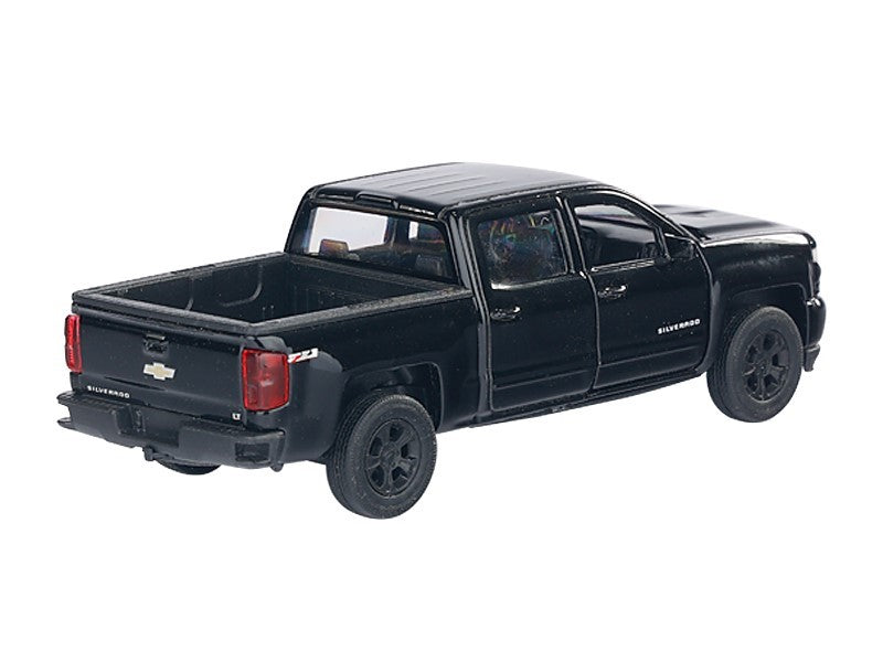 1:34 es modell CHEVROLET 2017 Silverado fekete A880CH17SC – kép 2