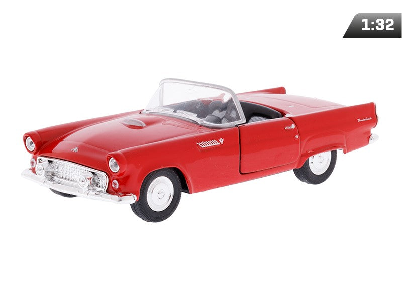 1:34-es modell, FORD Thunderbird 1955, piros (A00875FTC)