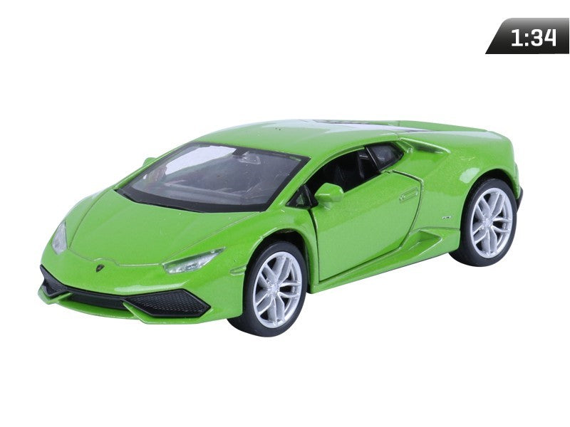 1:34-es modell, LAMBORGHINI Huracan Coupe, zöld (A880LHCZI)