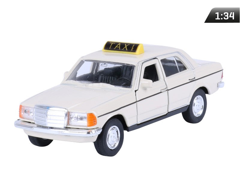 Modell 1:34, MERCEDES-BENZ W123, TAXI, krém (A880MBWTK)