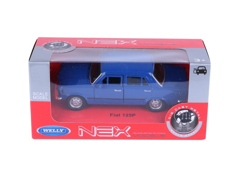 1:34 es modell PRL FIAT 125p tengerészkék A884F125G – kép 2