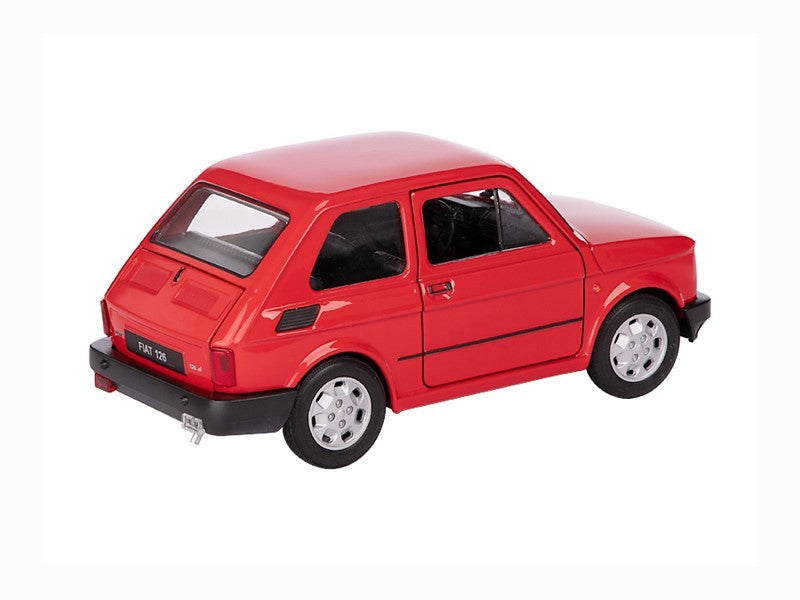 1:34 es modell PRL FIAT 126p piros A884F126C – kép 2