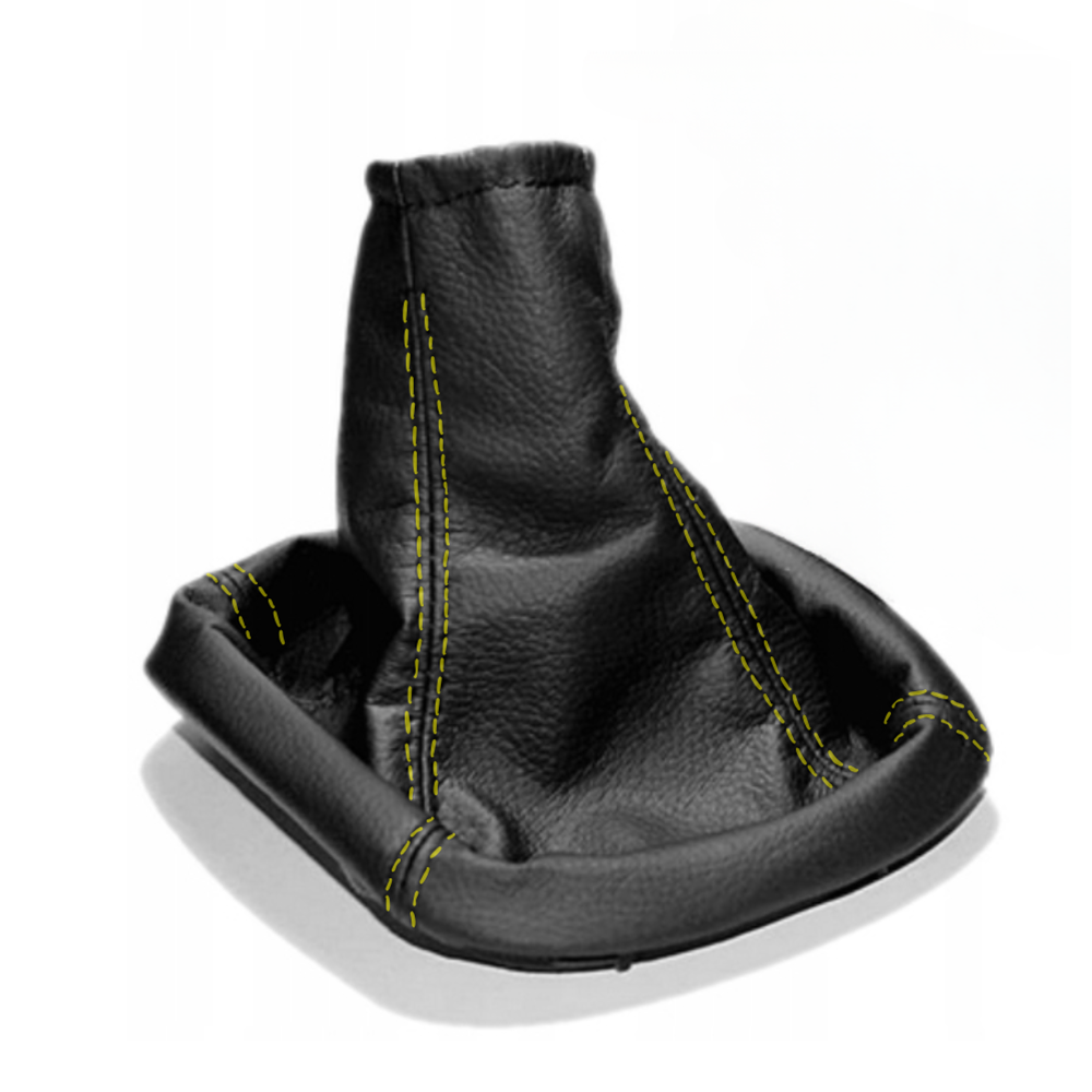 Opel Astra G bőr váltószoknya sárga varrással 1998-2009