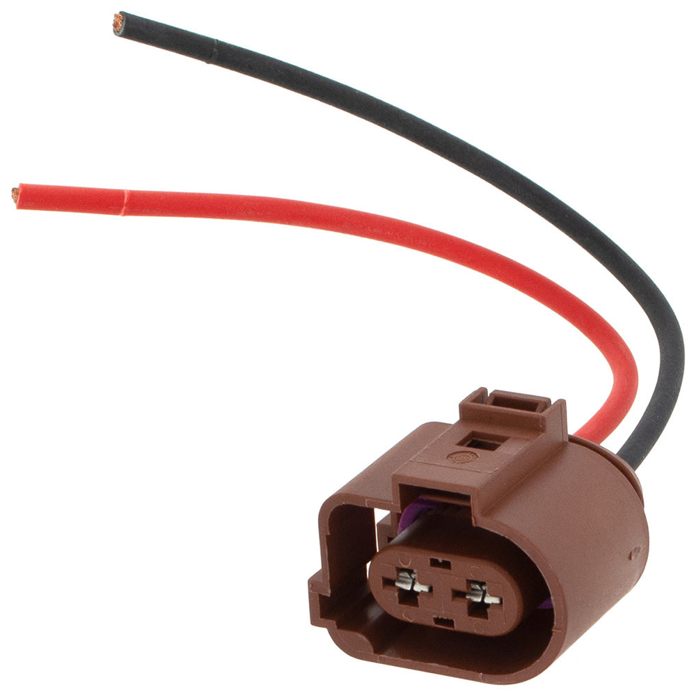 Audi A6 C6 hátsó féknyereg-motor csatlakozó kábel (barna, 2 pin) 2004–2011