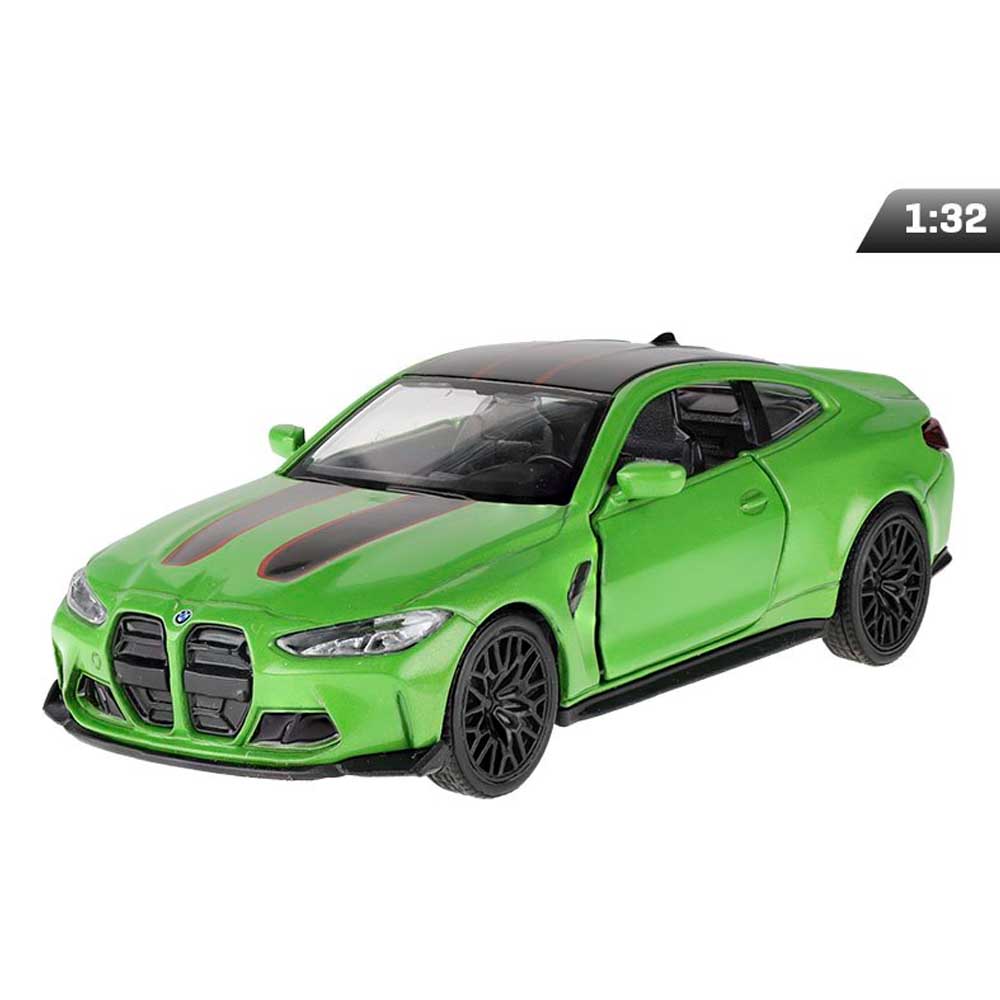 BMW M4 CSL modellautó 1:32 – RMZ, zöld