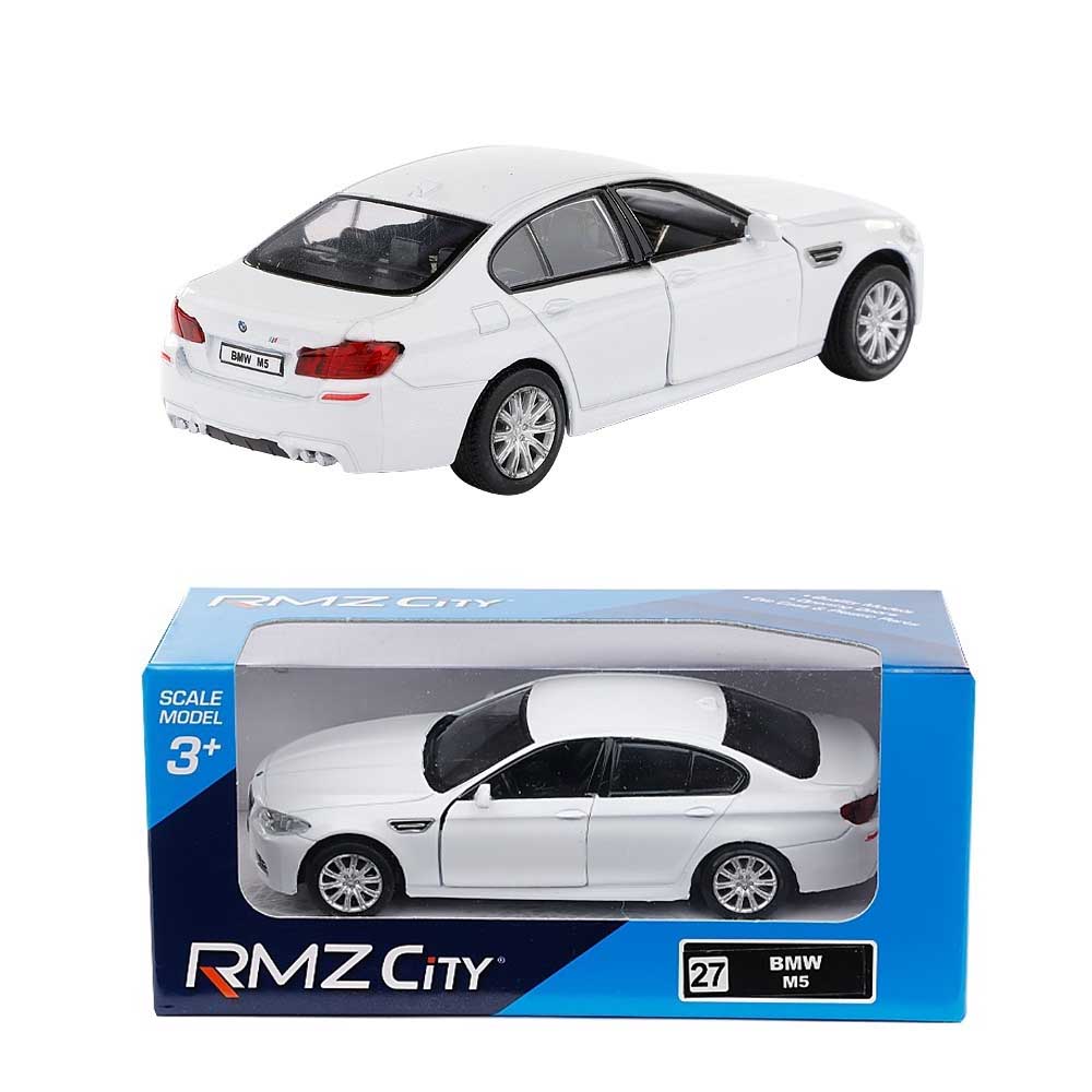 BMW M5 modellautó 1:32 – RMZ, fehér