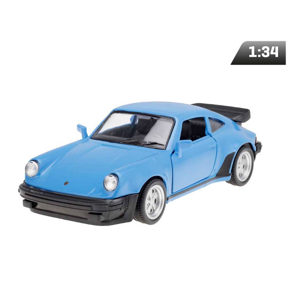 Porsche 930 Turbo modellautó (1975–1989) – 1:32, kék