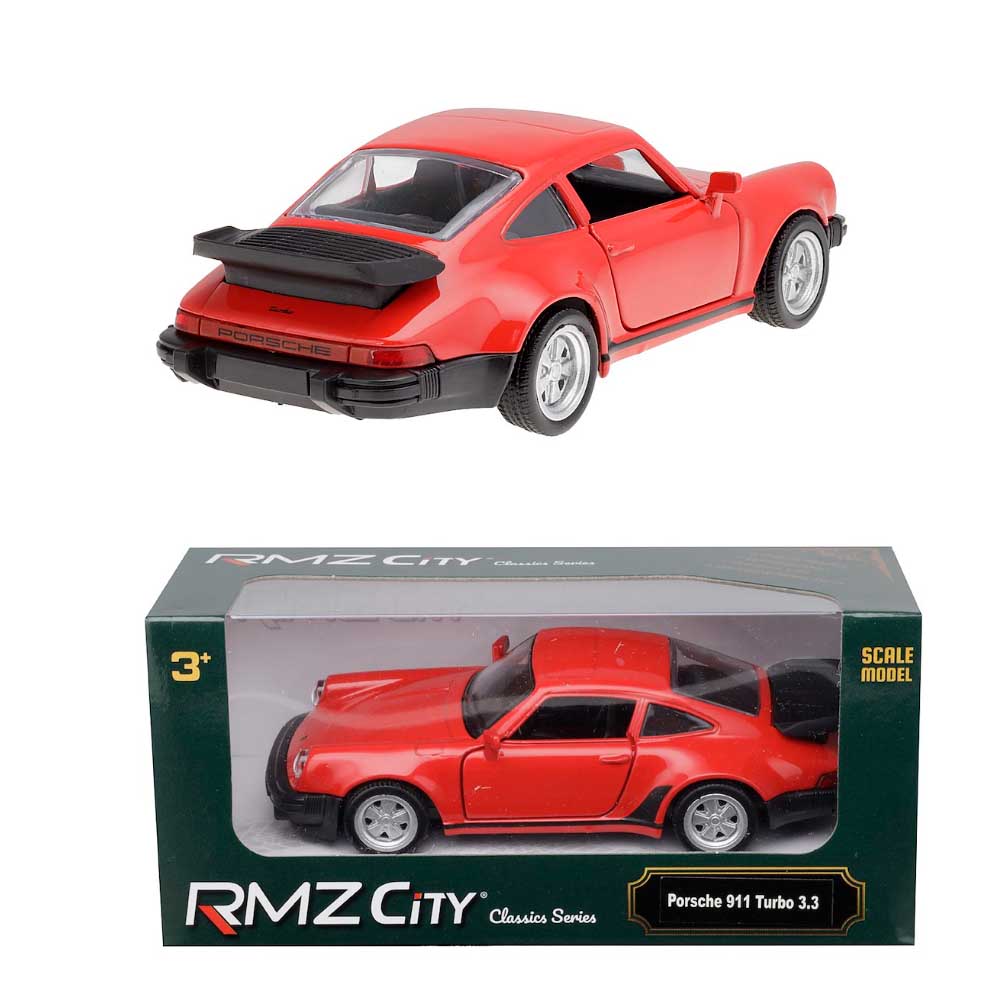 Porsche 930 Turbo modellautó (1975–1989) – 1:32, piros