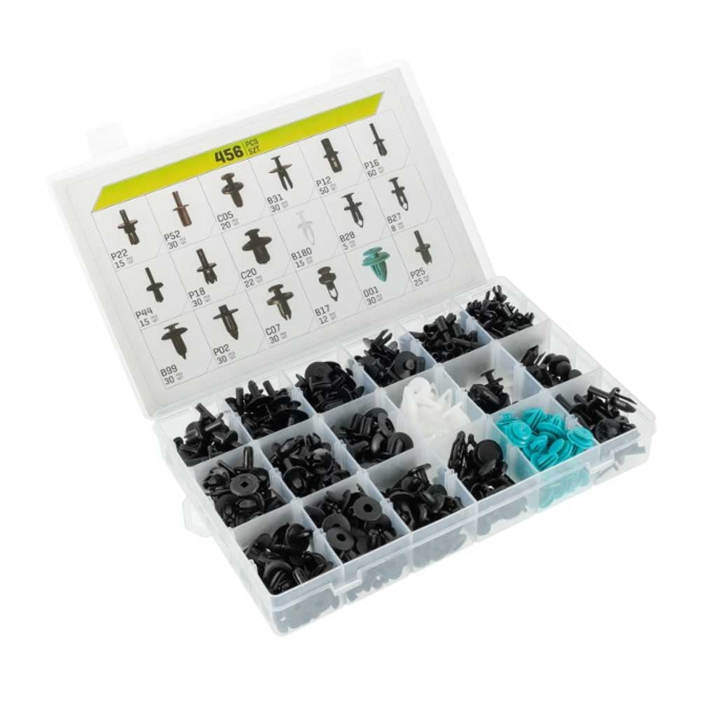 Autós kárpit rögzítő patent készlet (456 db)