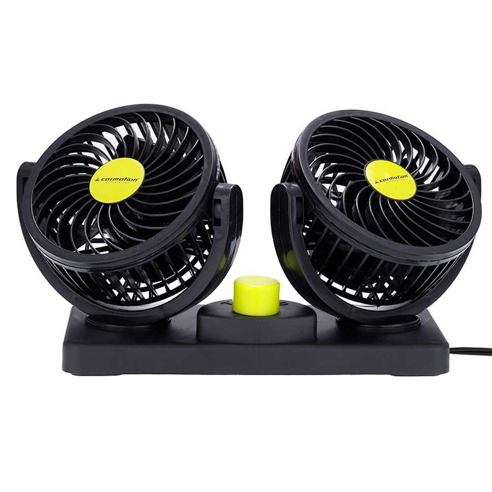 12V/8W teljesítményű, 2x10 cm átmérővel rendelkező autós ventilátor