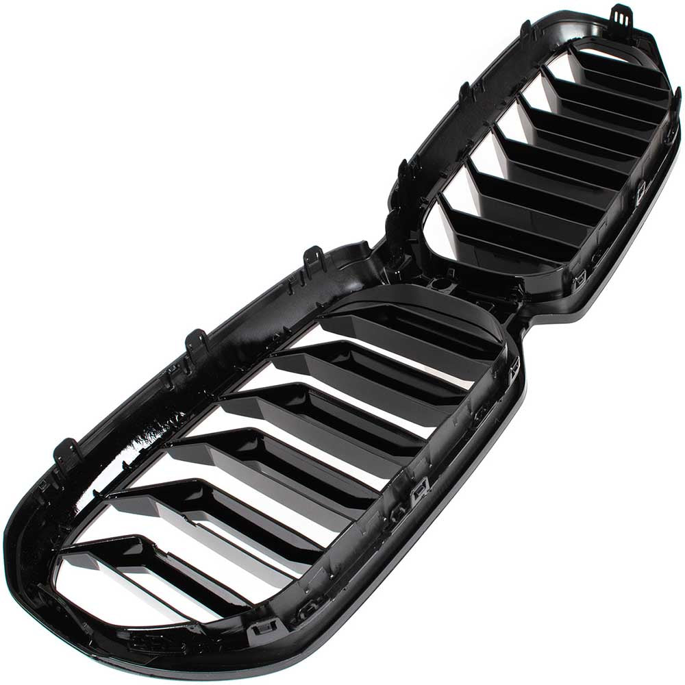 BMW 5 G30/G31 LCI Hűtőrács (Fekete fényes, Double Bar) 2020-