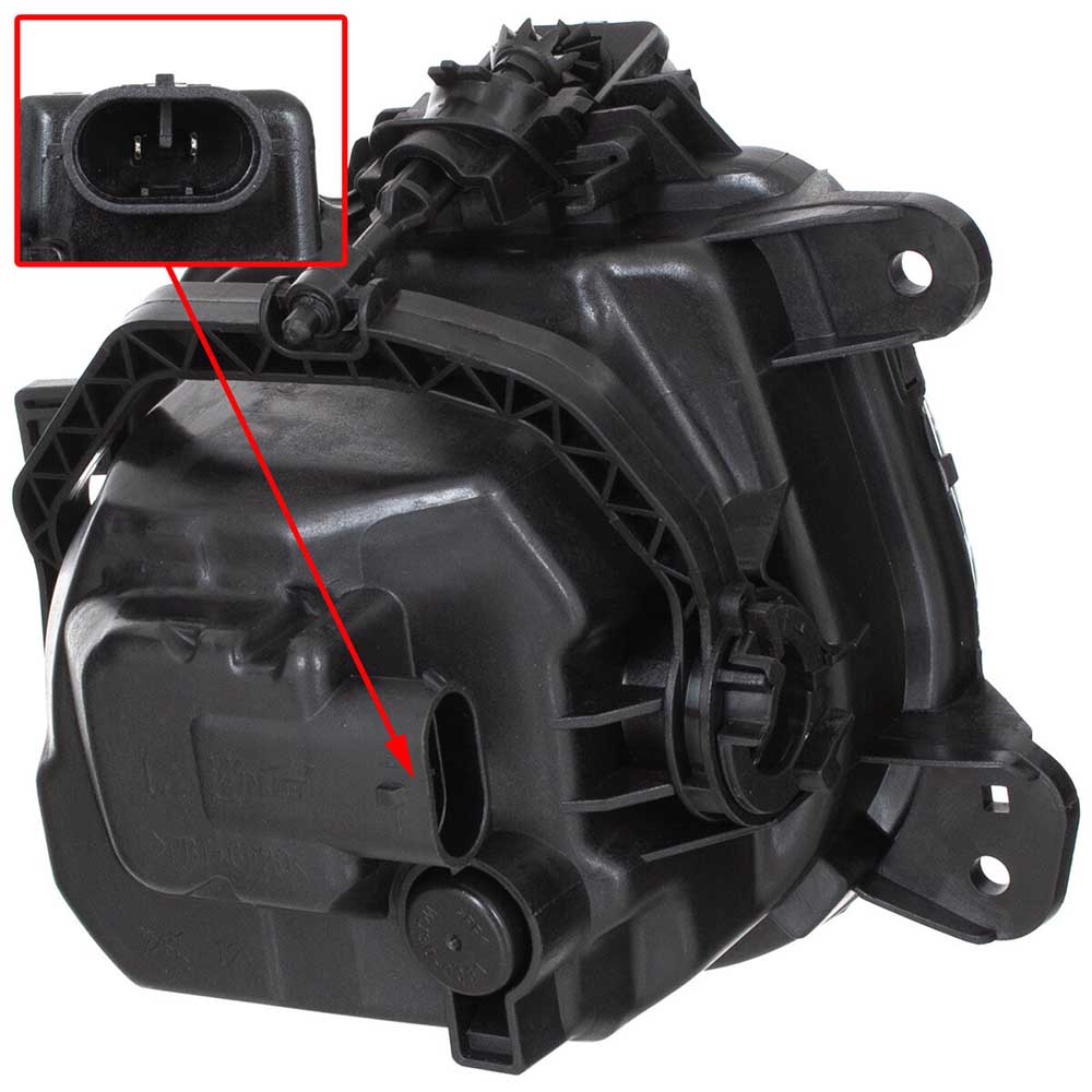 BMW X3 F25 bal első LED ködlámpa 2010-2017