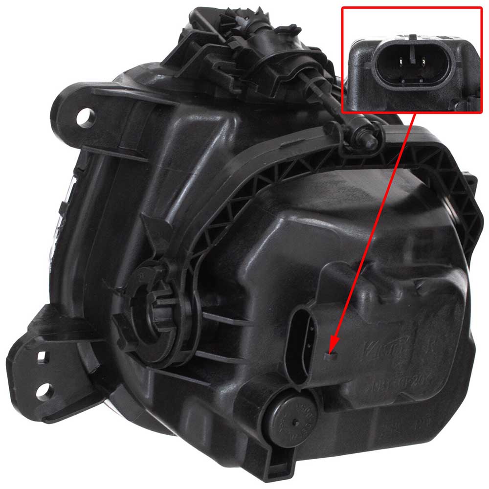 BMW X6 F16 F86 jobb első LED ködlámpa 2014-2019