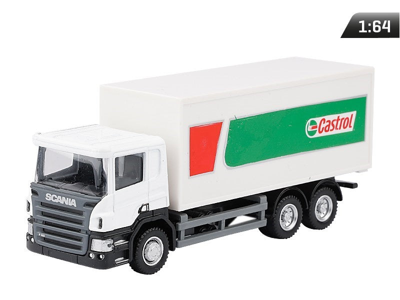1:64-es modell, SCANIA P-sorozat, Castrol teherautó, fehér