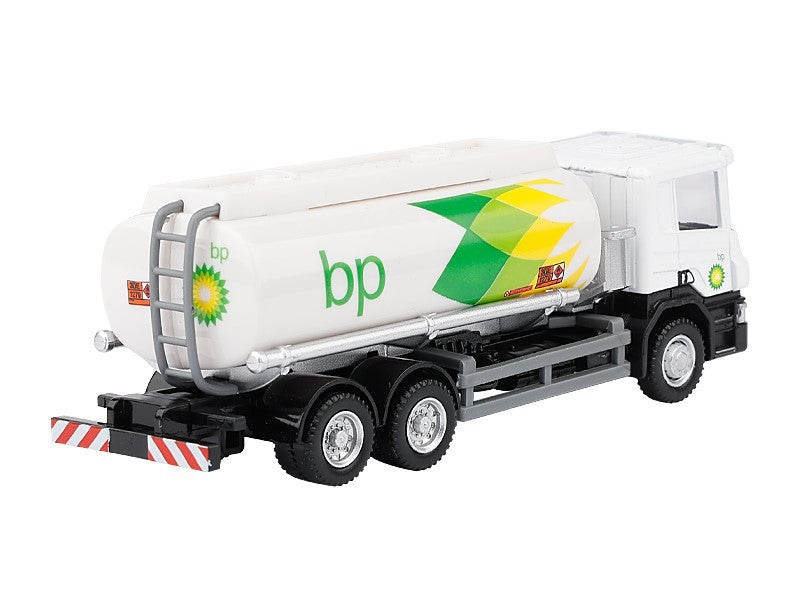 1:64 es modell SCANIA P Series BP kéttengelyes tartálykocsi fehér színben – kép 2