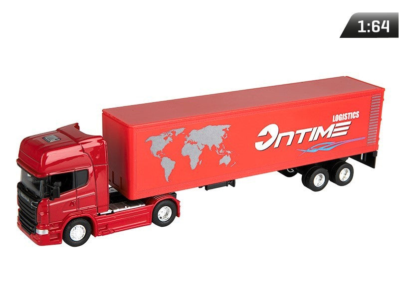 1:64-es modell, SCANIA V8 R730, piros (C58021SV8C)