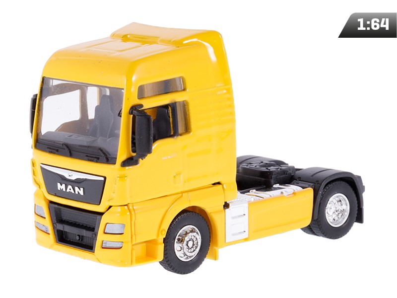 1:64-es modell, MAN TGX XXL, traktor, sárga (C00800MTCZ)