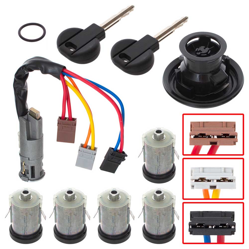 Citroen Jumpy gyújtáskapcsoló és zár szett 1994-2006 illesztés