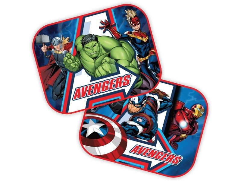 Napellenző 44x35 cm, Avengers, 2 db