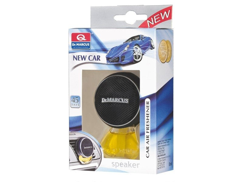 Légfrissítő hangszóró, Új autó
