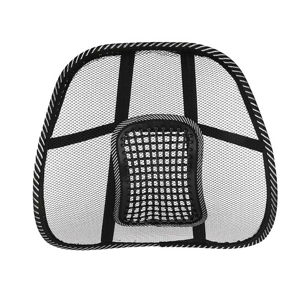 Elasztikus hálós deréktámasz masszázsgyöngyökkel