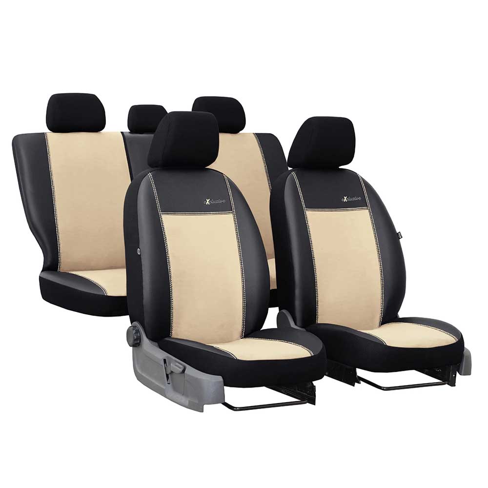 Univerzális Bézs üléshuzat Exclusive Alkantara