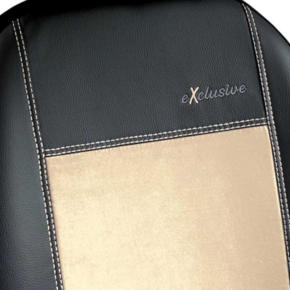 Univerzális Bézs üléshuzat Exclusive Alkantara