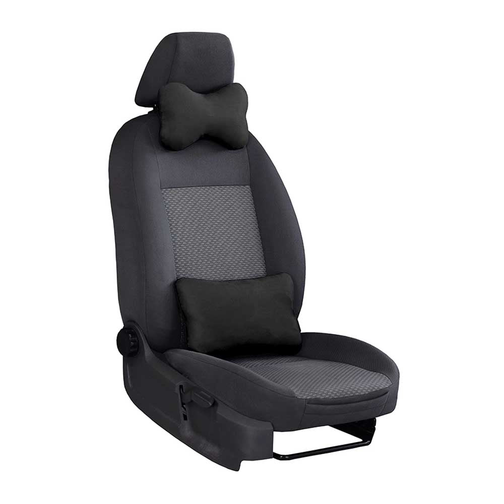 Autós nyakpárna és derékpárna - Fekete