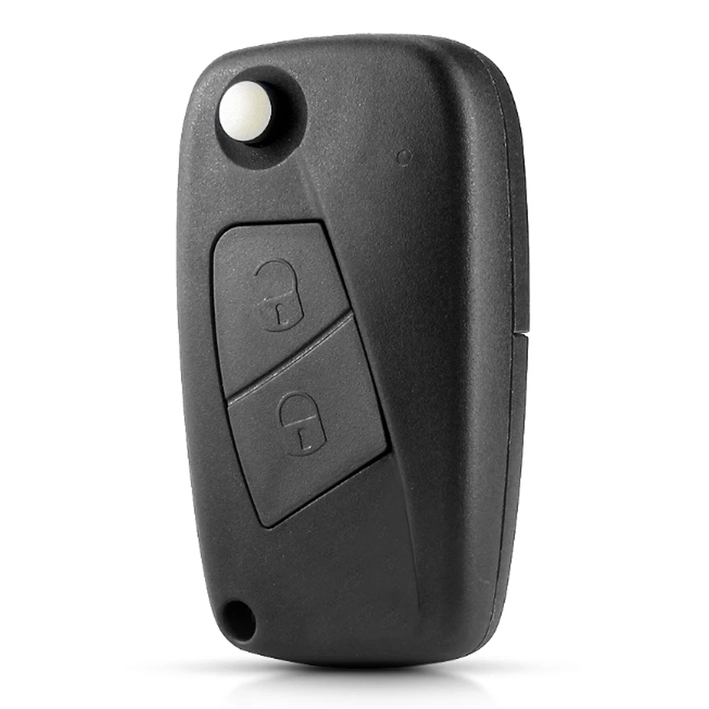 Fiat kulcs 2 gombos bicskakulcs, kulcsház fekete