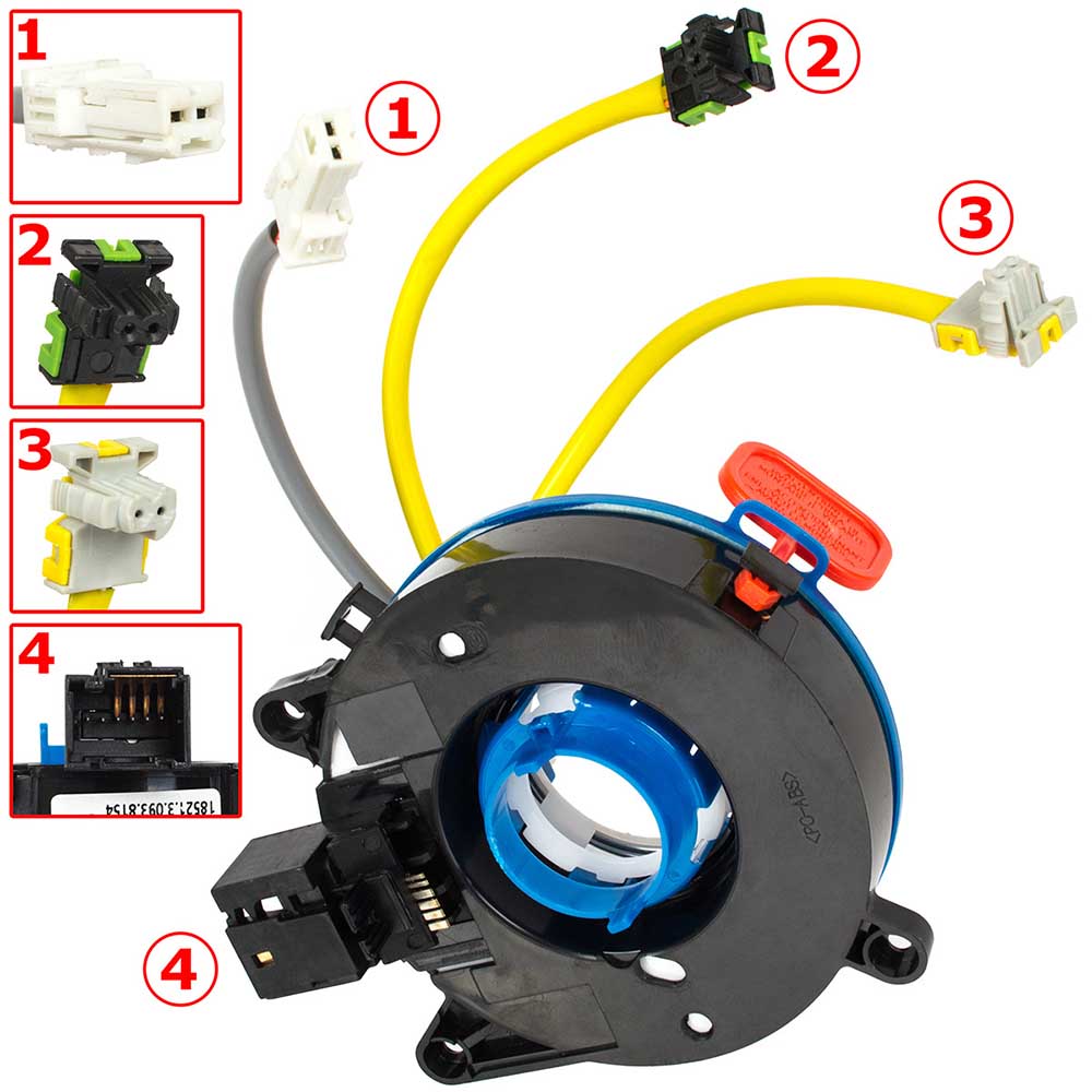 Fiat Grande Punto légzsák átvezető 2005–