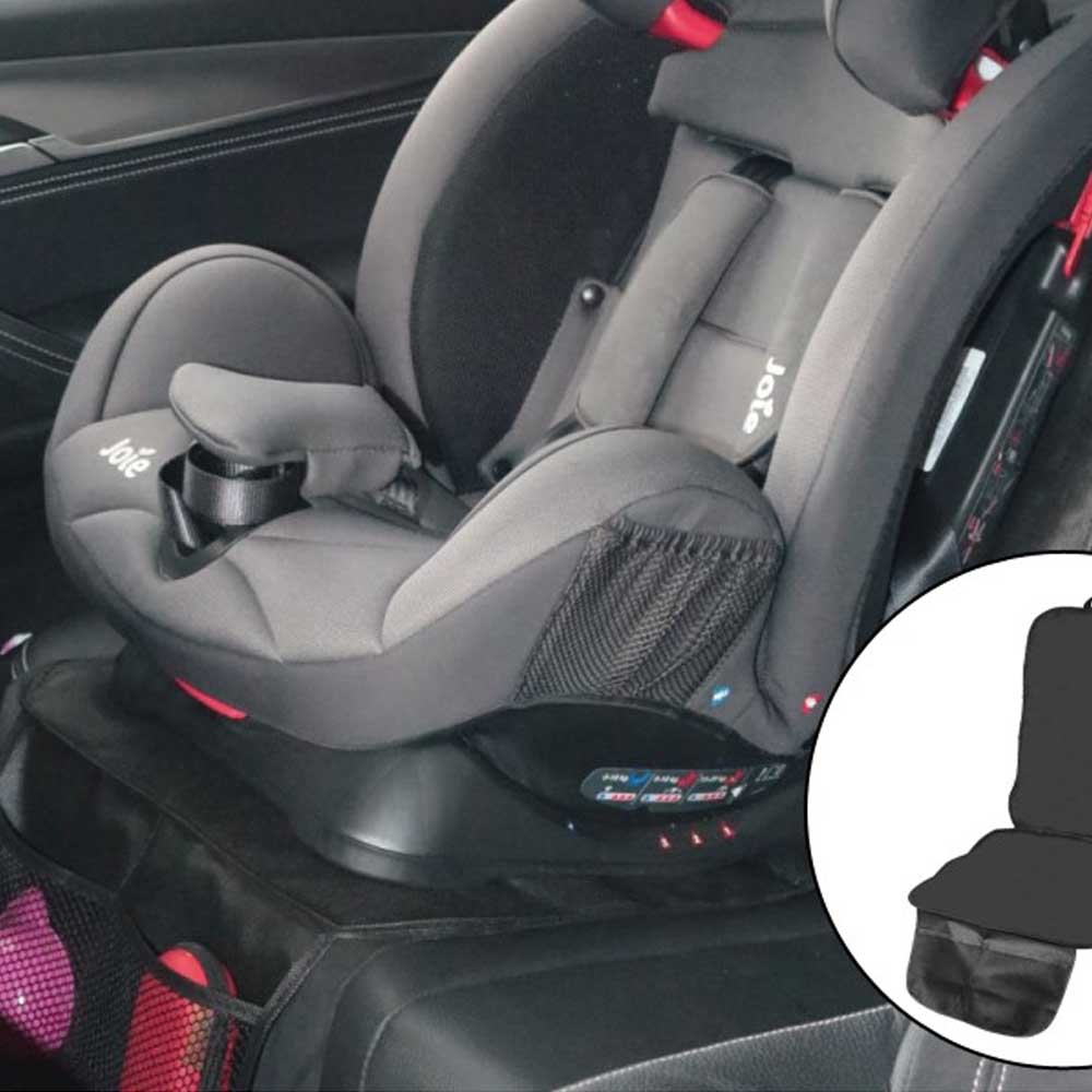 Ülésvédő alátét gyermeküléshez, tárolózsebekkel