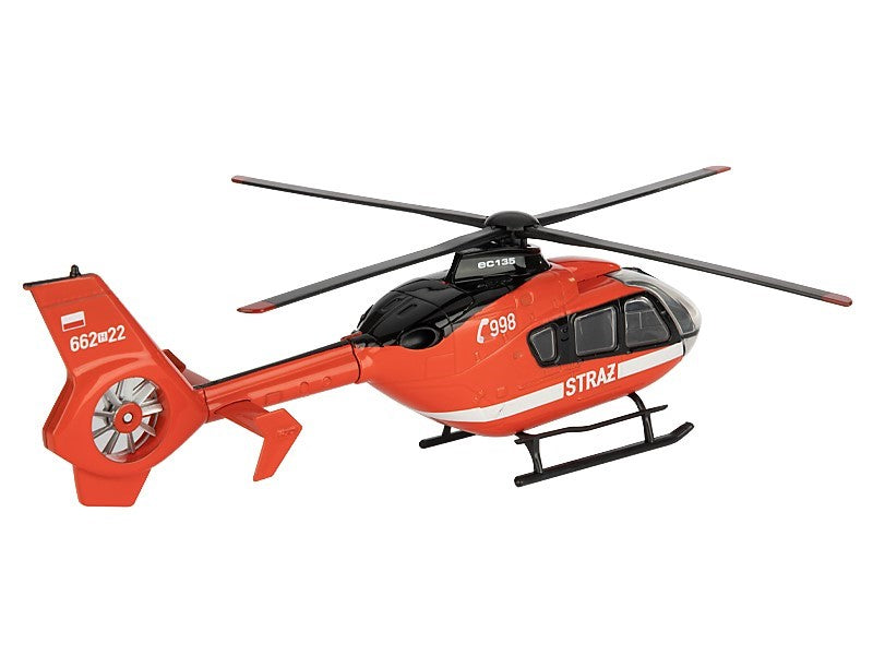 1:43 as modell EC 135 Guard helikopter piros – kép 2