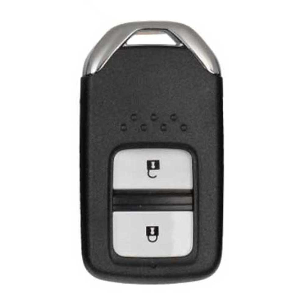 Fekete színű, 2 gombos Honda távirányítós kulcs, kulcsház.