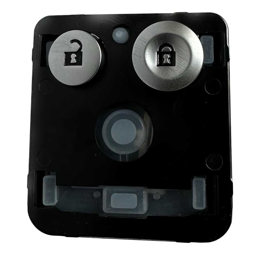 Fekete színű, 2 gombos Honda kulcs gombsor.