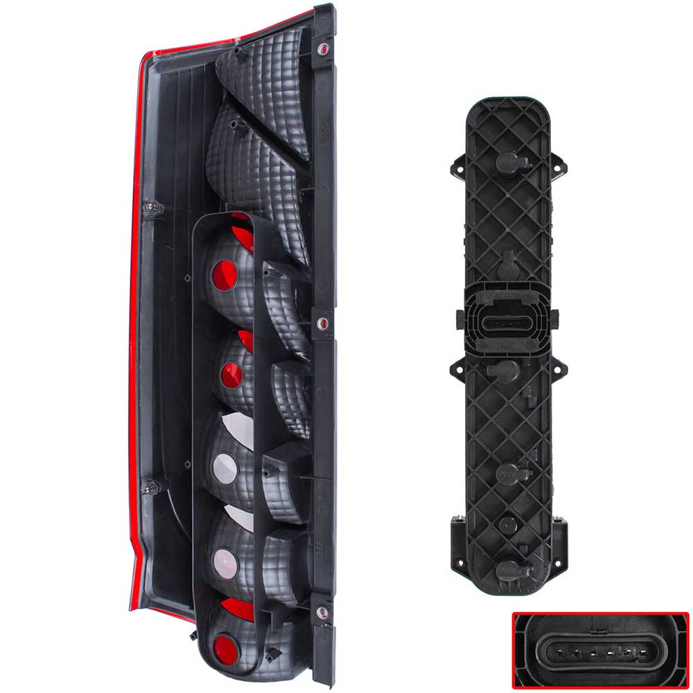 Iveco Daily VI hátsólámpa + betét szett (jobb) 2014–