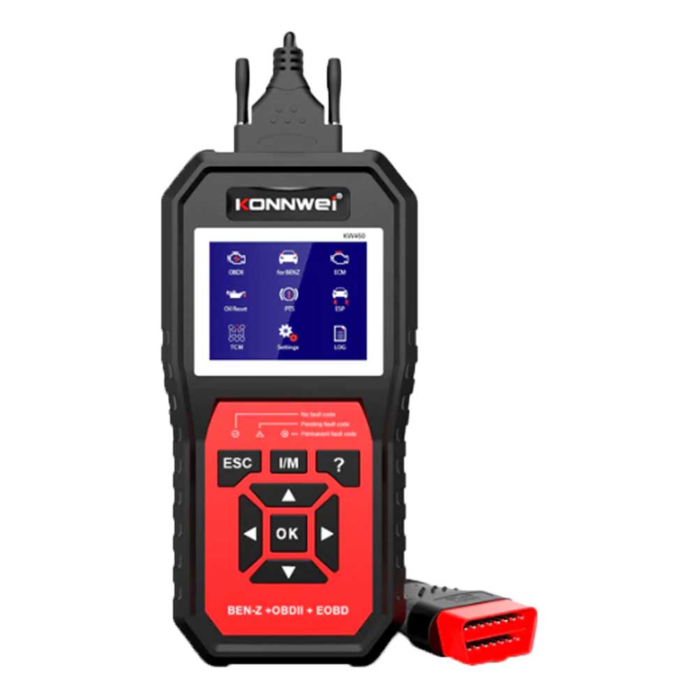 Konnwei KW460 Mercedes Benz OBDII autódiagnosztikai szkenner