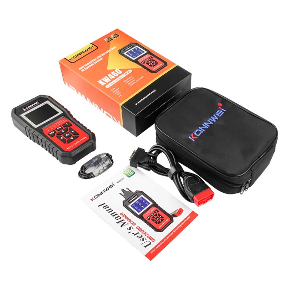 Konnwei KW460 Mercedes Benz OBDII autódiagnosztikai szkenner