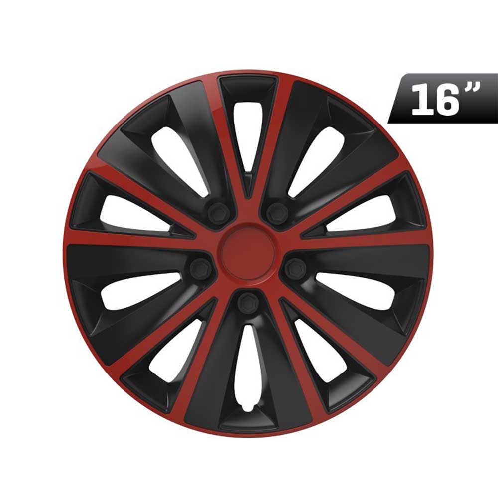 Dísztárcsa Rapide 16" - piros-fekete