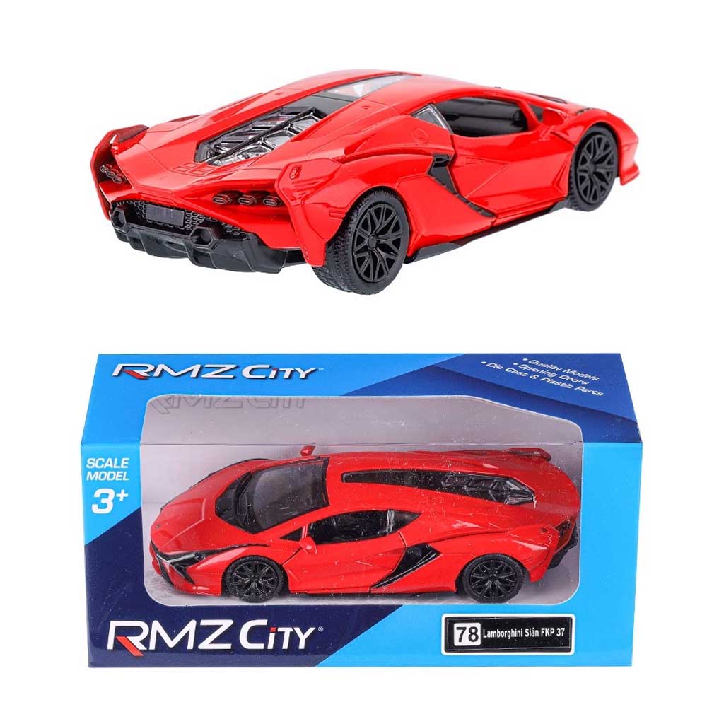 Lamborghini Sian modellautó 1:32 – RMZ, piros