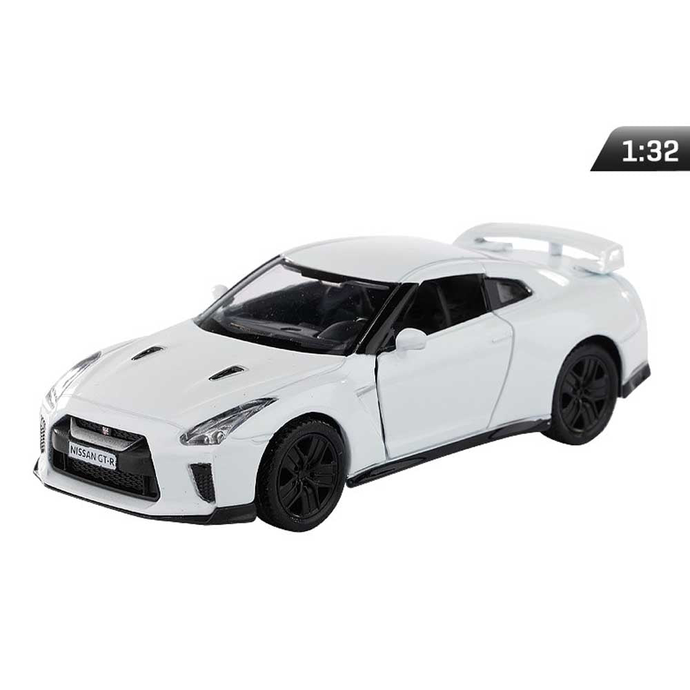 Nissan GT-R R35 modellautó 1:32 – RMZ, fehér