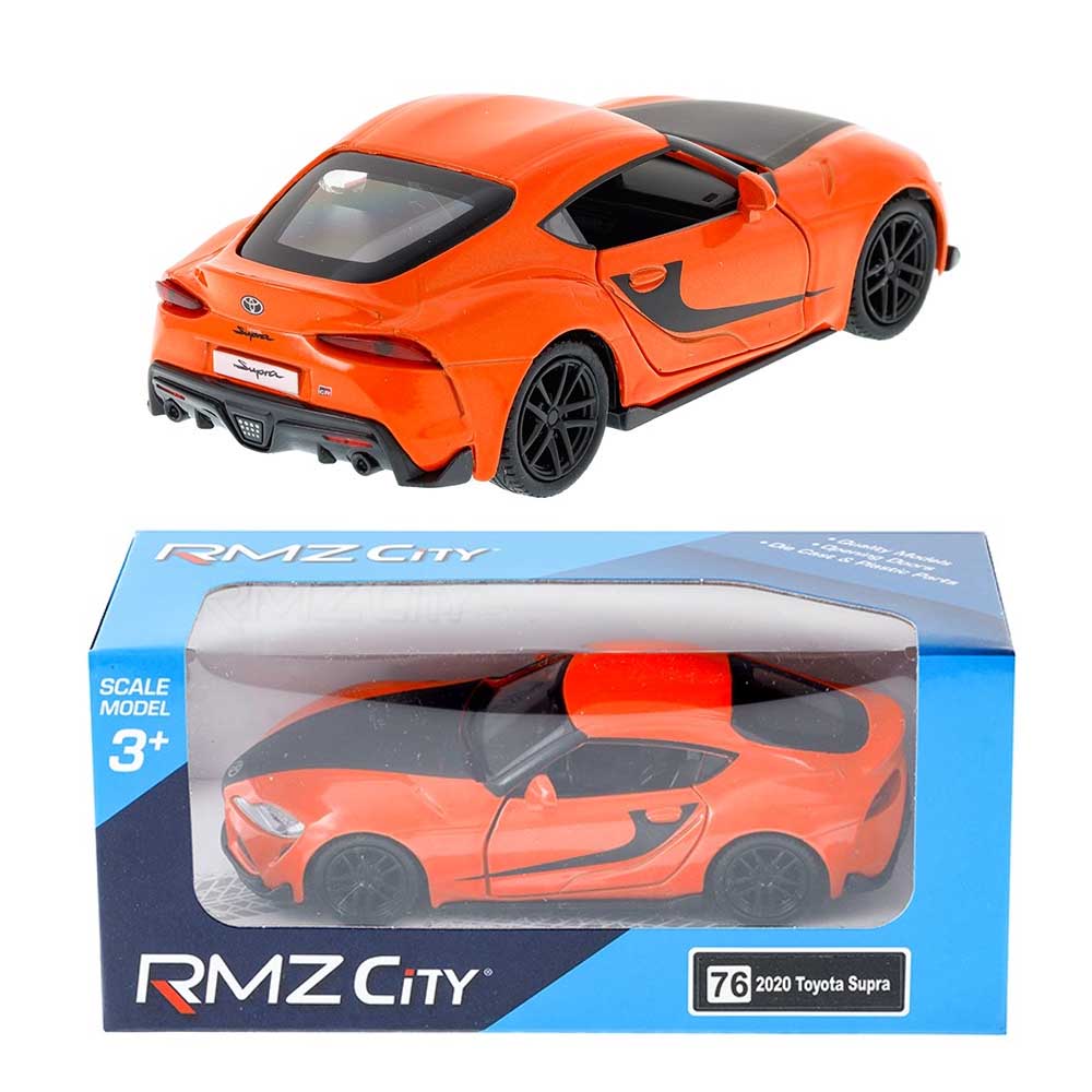 Toyota Supra 2020 Special Edition modellautó 1:32 – RMZ, narancssárga