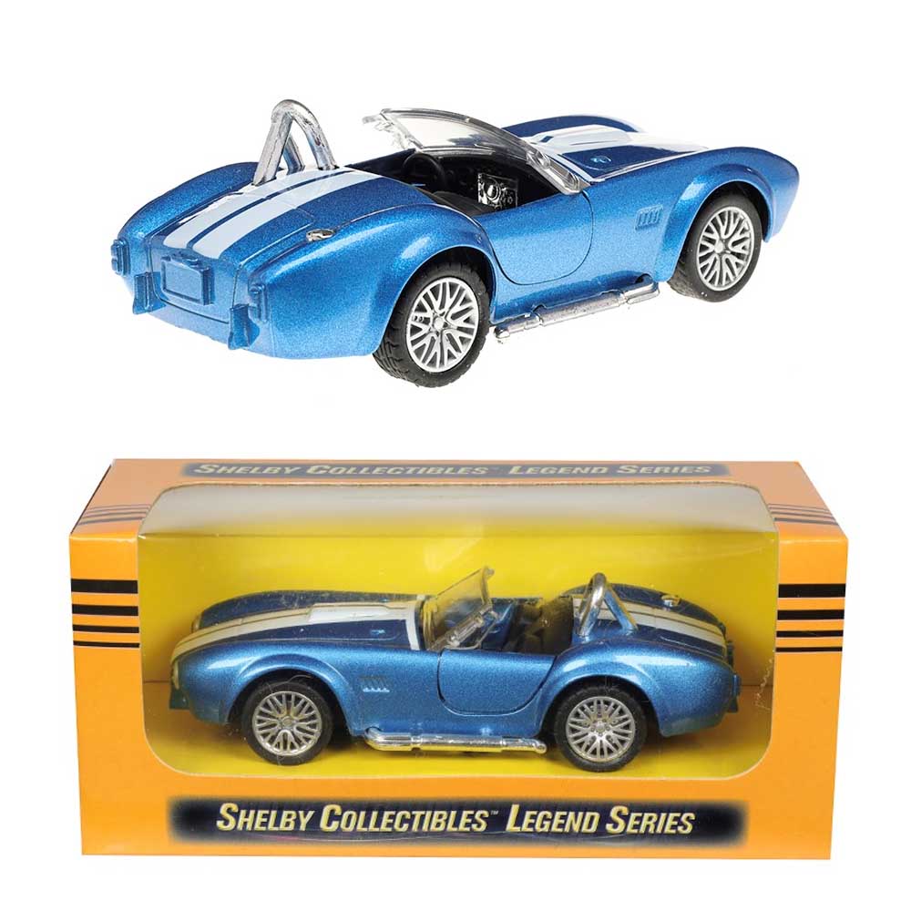 Shelby Cobra modellautó 1:32 – kék