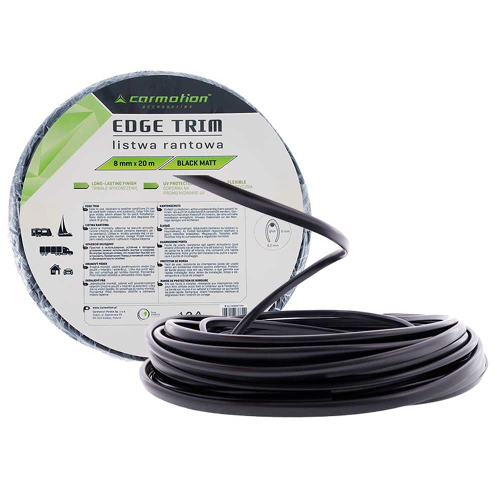 Matt fekete díszcsík több méretben