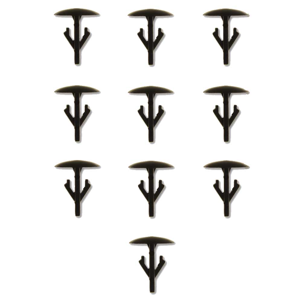 Mazda 121 II motorháztető tömítő gumi rögzítő patent szett 1990-1997