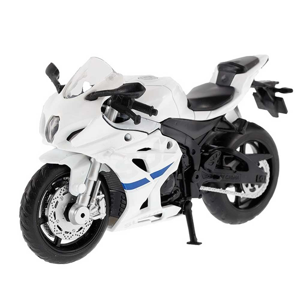 Motor modell – Suzuki GSX-R1000 (1:18, fehér)
