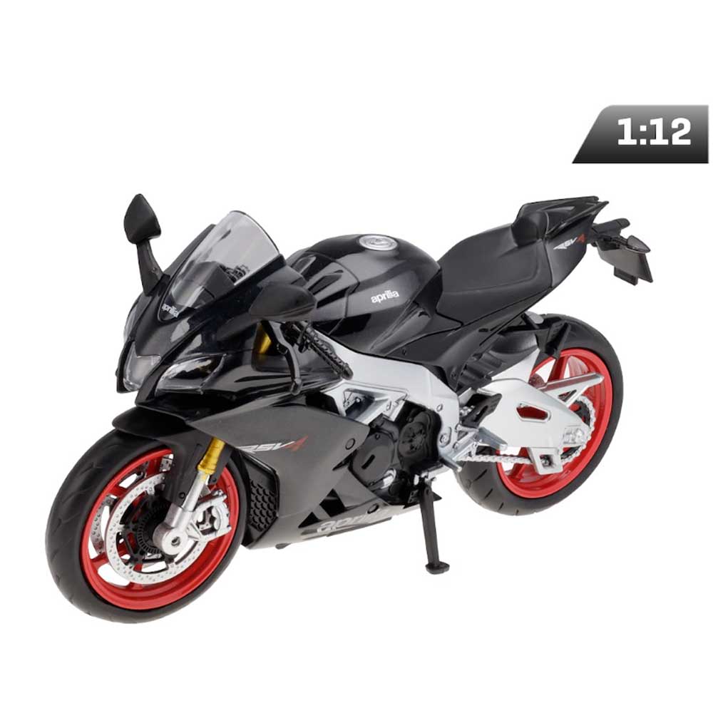 Motor modell – Aprilia RSV4 RR 2020 (1:12, fekete)