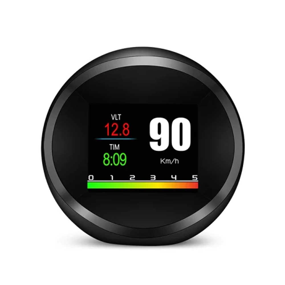 P11 OBD2+GPS rendszerrel rendelkező diagnosztikati mérőeszköz Head Up Display HUD