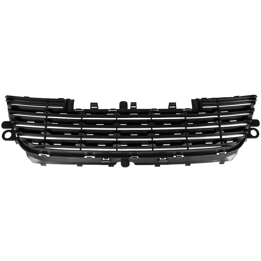 Peugeot 2008 hűtőrács (első lökhárító, középső – fekete) 2013-