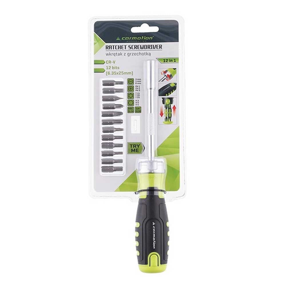 Racsnis csavarhúzó készlet