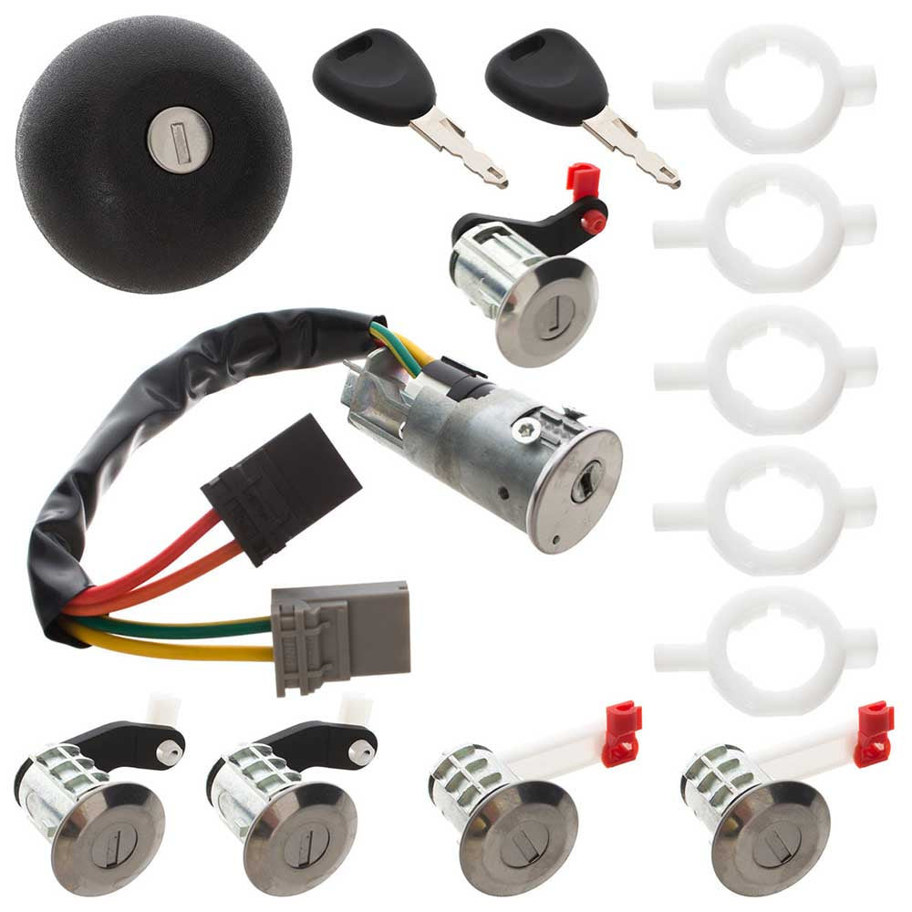 Renault Master II gyújtáskapcsoló és zár szett 1998-